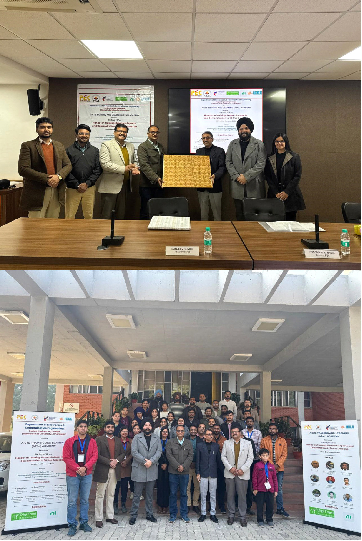 "PEC Concludes Six-Day FDP on Advanced 5G Technology and Research"